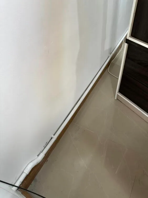 เดินท่อลอยสีขาว ลูกค้า พุทธมณฑลสาย4🙏🏻🙏🏻🙏🏻 ขอบคุณที่เรียกใช้บริการครับ 🥳🥳🥳🎉🎉🎉