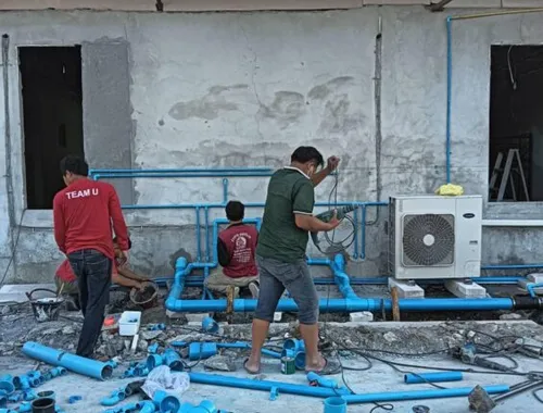 ผลงานช่างซ่อมท่อประปา