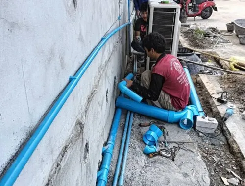 ผลงานช่างซ่อมท่อประปา