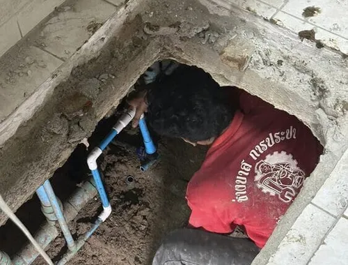 ผลงานช่างซ่อมท่อประปา