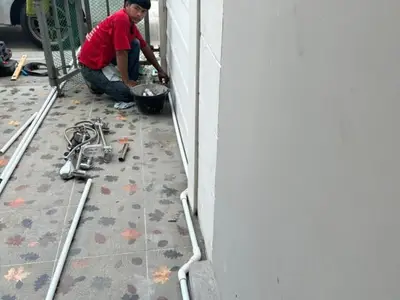 ย้ายแท็งก์น้ำ ปั๊มน้ำ